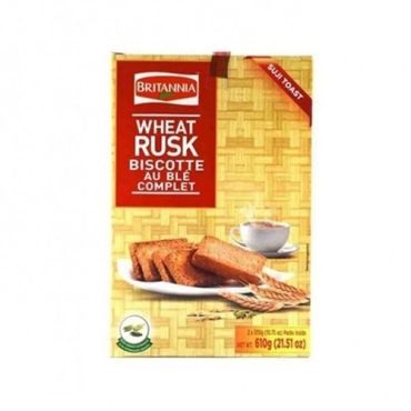 Britannia Wheat Rusk, 610Gm Special Off, 12 Pieces Per Carton